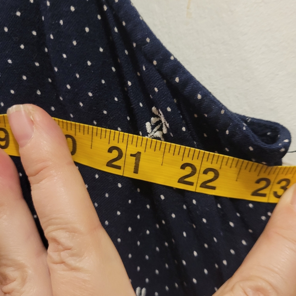 Vintage 90s April Cornell Floral Maxi Dress Cottagecore Tie Back Rayon XL 12-14 - Picture 11 of 12